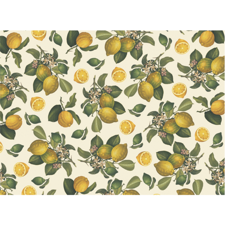 Rossi Decorative Paper Sheets, Lemons