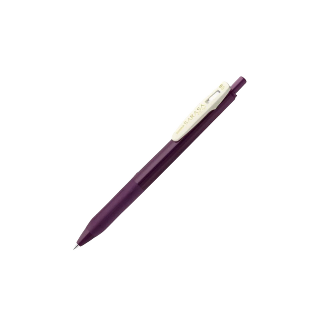 Sarasa Clip Vintage Gel Pen, Bordeaux Purple