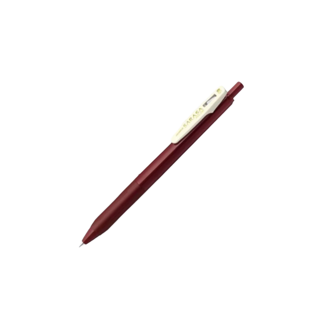 Sarasa Clip Vintage Gel Pen, Red Black