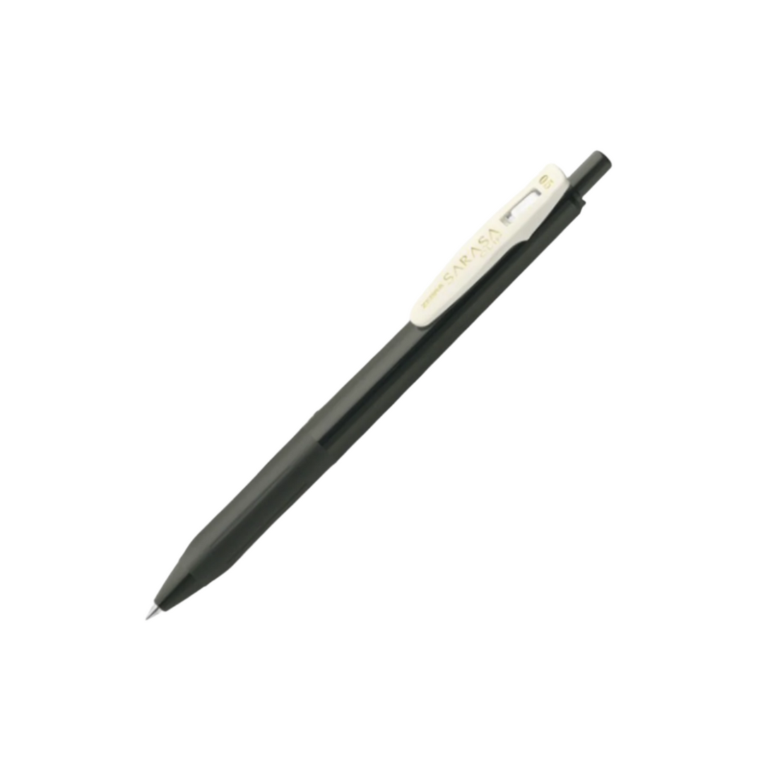 Sarasa Clip Vintage Gel Pen, Sepia Black