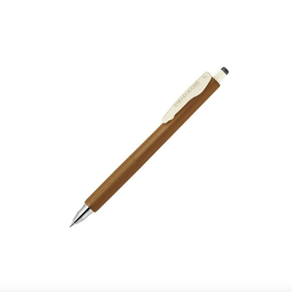 Sarasa Nano Gel Ballpoint Pen, Camel Yellow