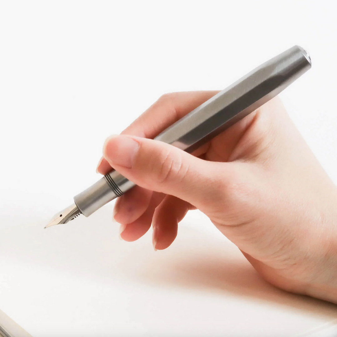Sport Fountain Pen, Stainless Steel