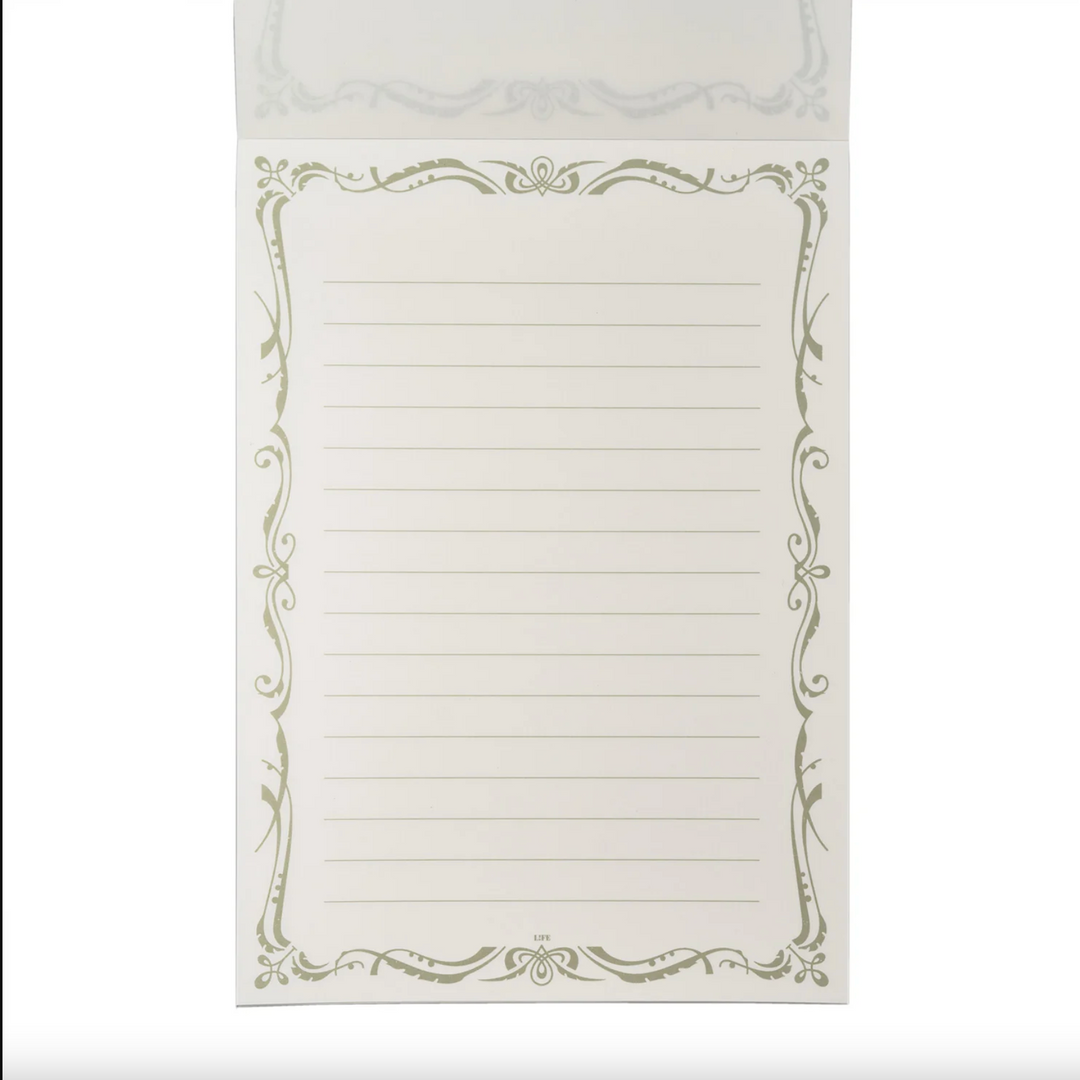 L. Writing Paper Pad