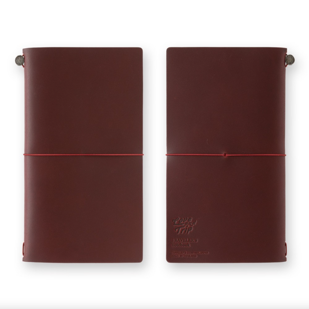 Traveler's Notebook Love and Trip Leather Cover