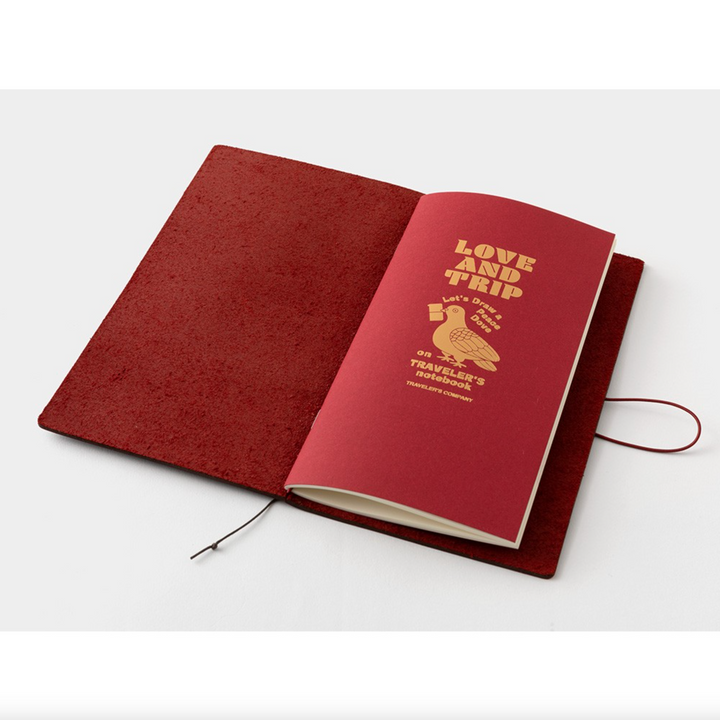 Traveler's Notebook Love and Trip Leather Cover