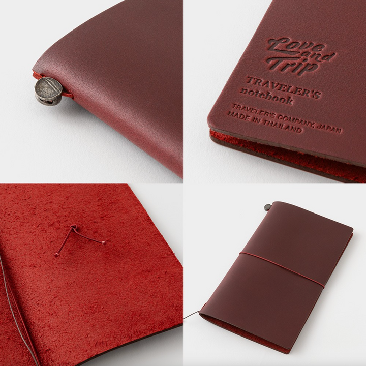 Traveler's Notebook Love and Trip Leather Cover