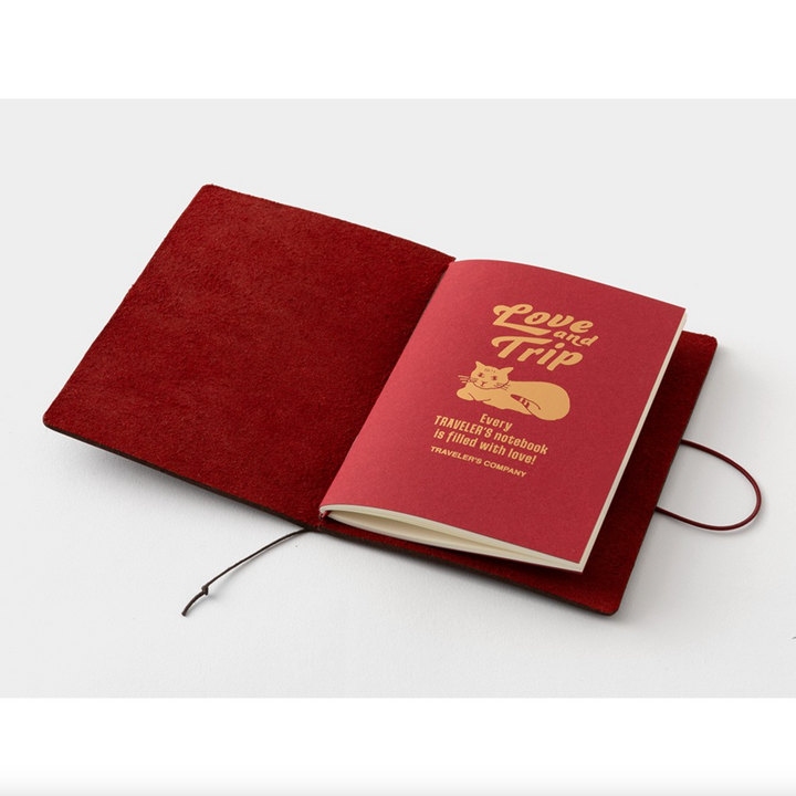 Traveler's Notebook Love and Trip Leather Cover