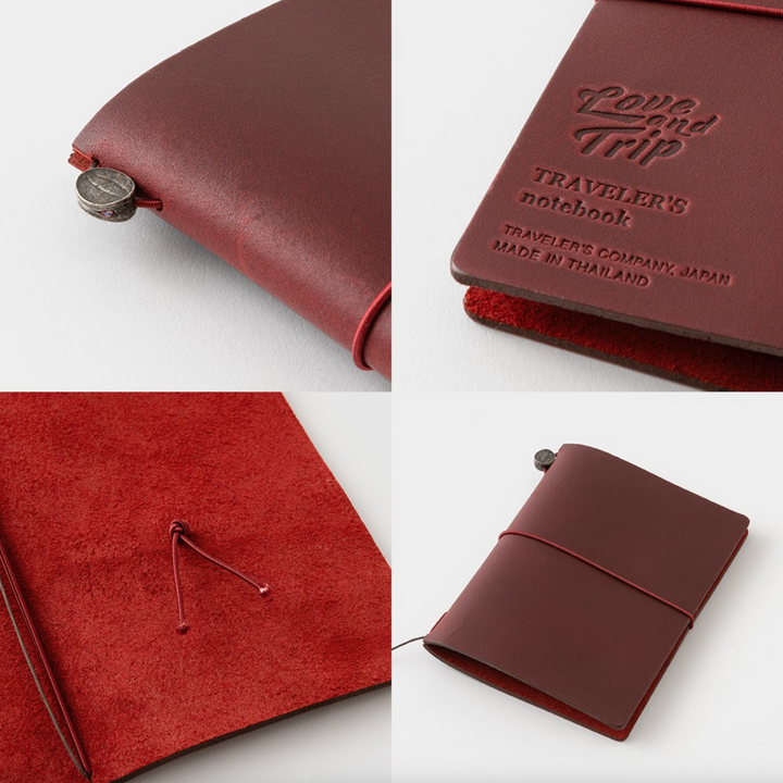 Traveler's Notebook Love and Trip Leather Cover