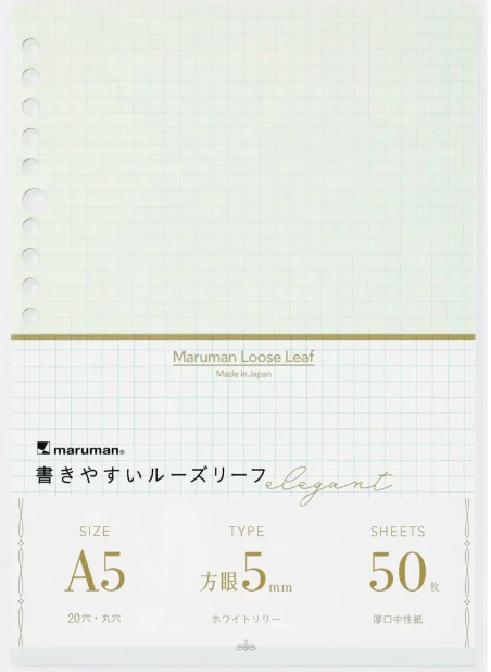 A5 Loose Leaf paper