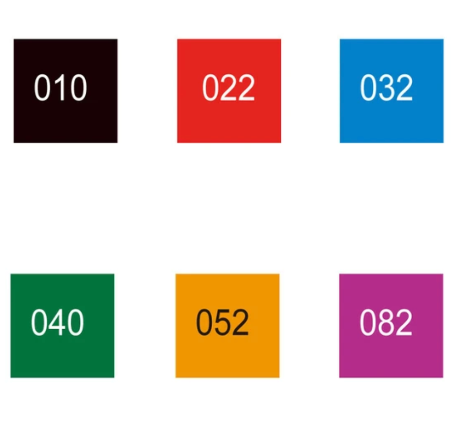 Clean Color Brush Marker Set (6 colors)