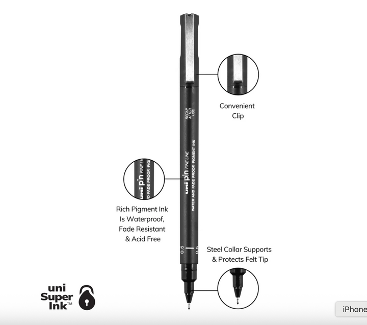 PIN fineliner