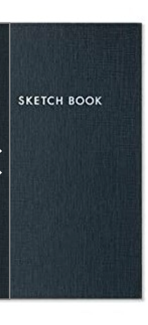 Slim Sketchbook (Grid)