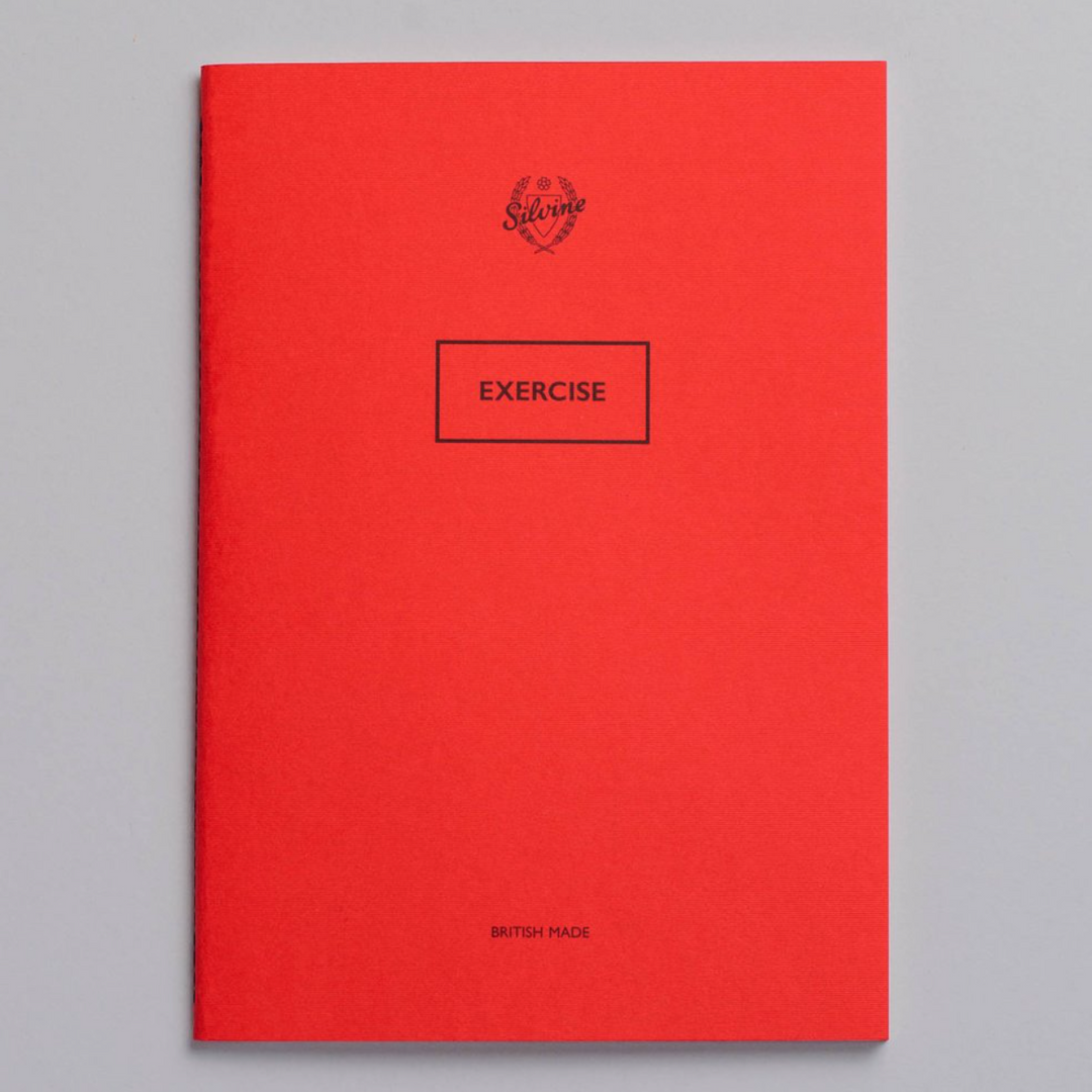 Silvine Originals A5 Exercise Notebook, 52 Perforated Lined Pages