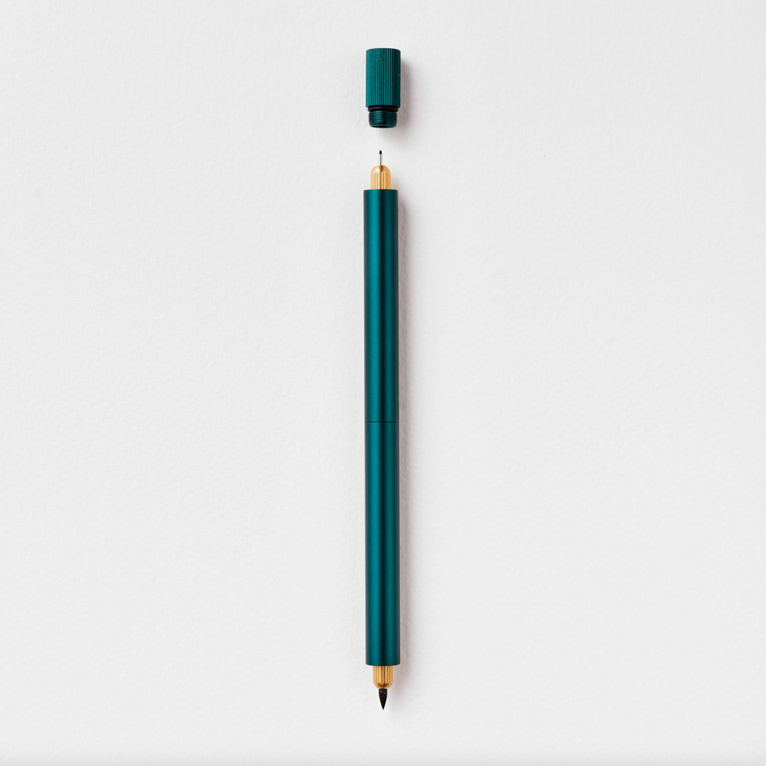 Tom's Studio Lumos Pro Infinitely Refillable Duo-Tip Pen, Ivy