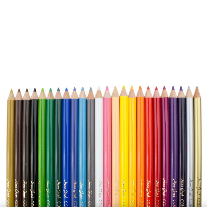Tombow 1500 Series Colored Pencils, Set of 24, Full Size, Detail 2