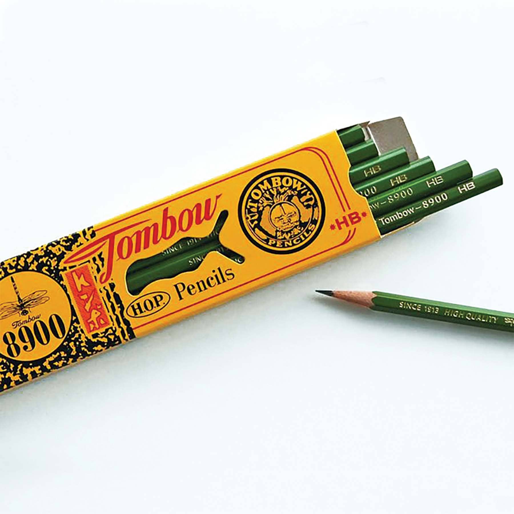 Tombow 鉛筆セット 8900 9900 Colleen Tombow 8900 HB Hexagonal Drawing Pencils, Set of 12 – The Analog
