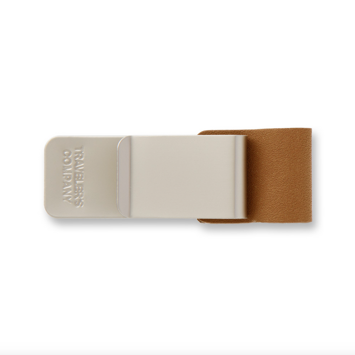 Traveler's Company 016 Pen Holder, Camel, Detail 
