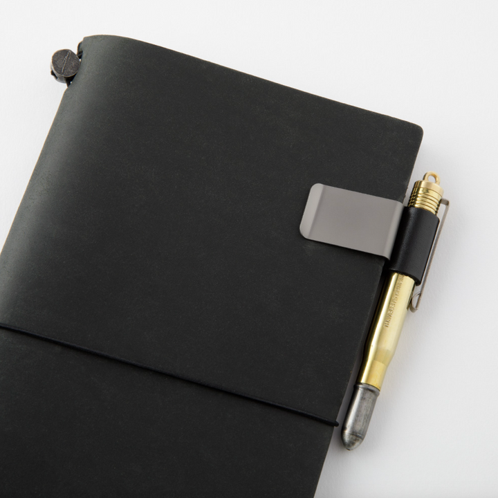 Traveler's Company Notebook & 016 Pen Holder, Black
