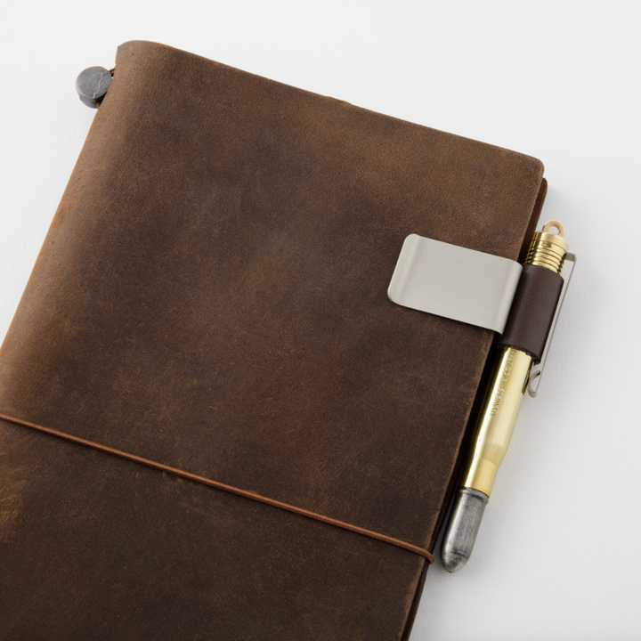 Traveler's Company Notebook & 016 Pen Holder, Brown