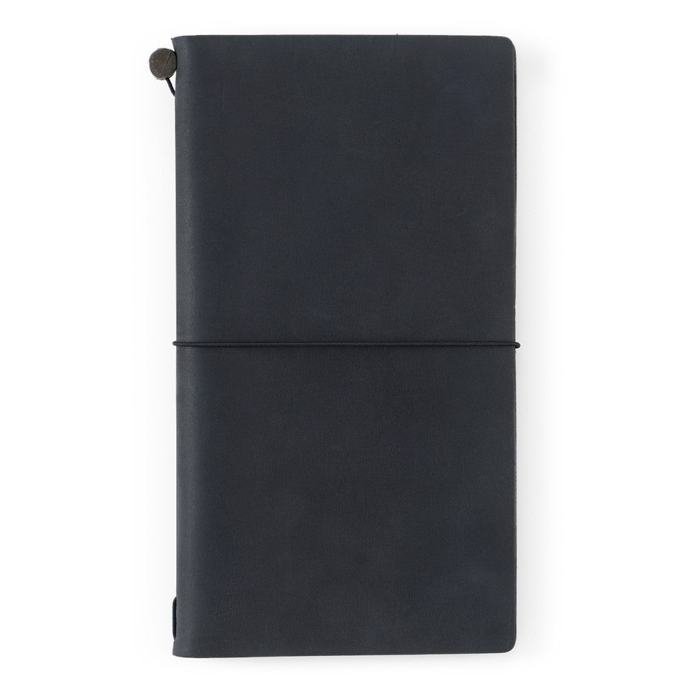 Traveler's Notebook Leather Cover, Regular, Black