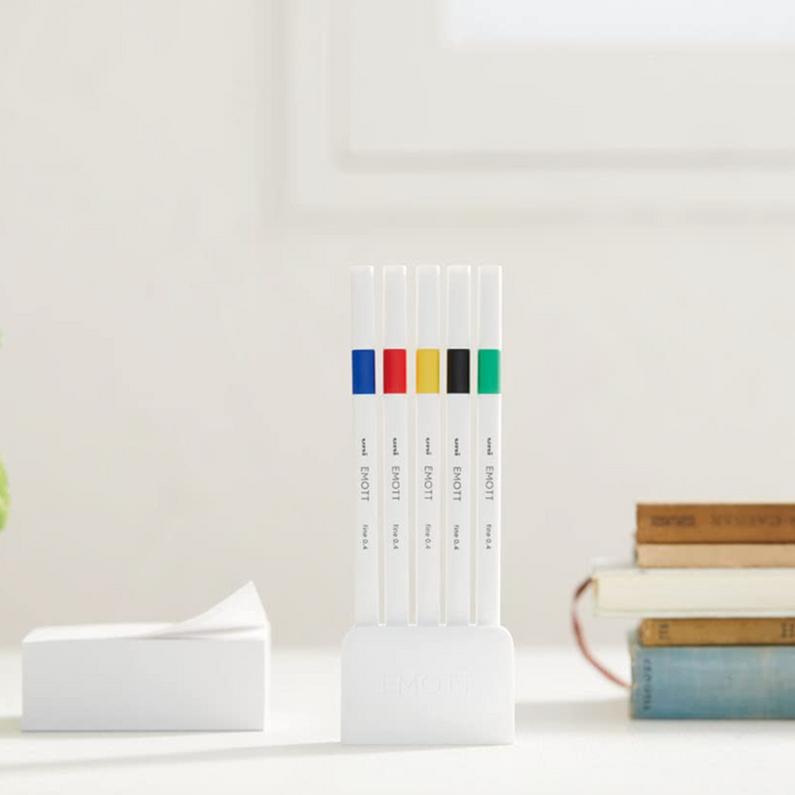 Uni EMOTT Vivid Colors Fineliner Pens Set of 5