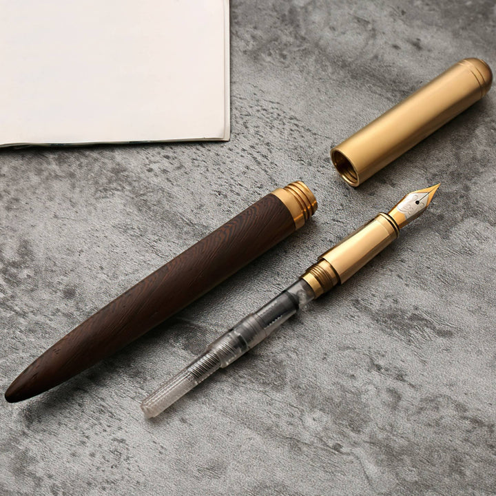 Wood Fountain Pens The Hemingway Fountain Pen, Wenge, Detail 2