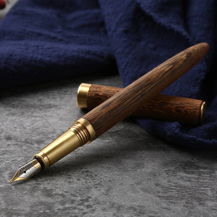 Wood Fountain Pens The Hemingway Fountain Pen, Wenge, Detail 3