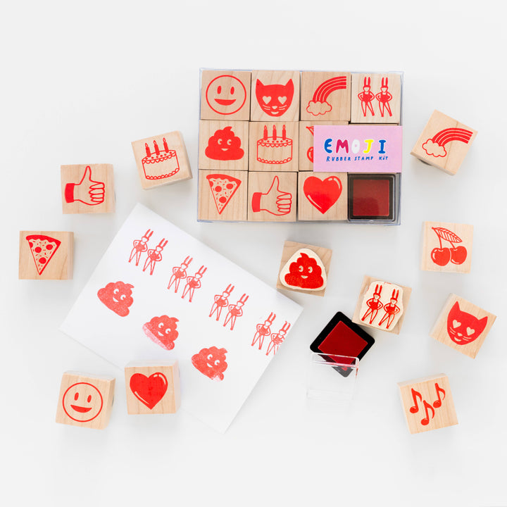 Yellow Owl Workshop Emoji Stamp Kit , Detail 2