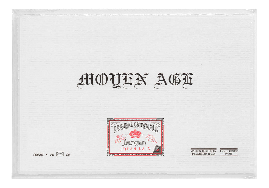 Classic Laid Deckle Edge Note Card Sets