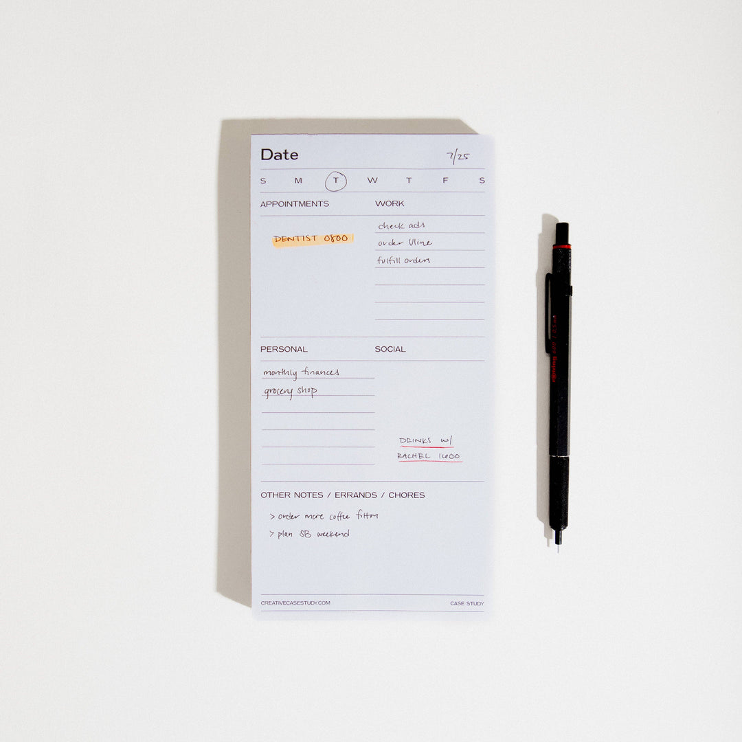 Daily Task Notepad