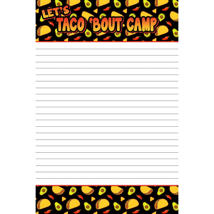 Hi from Camp! Blank Stationery