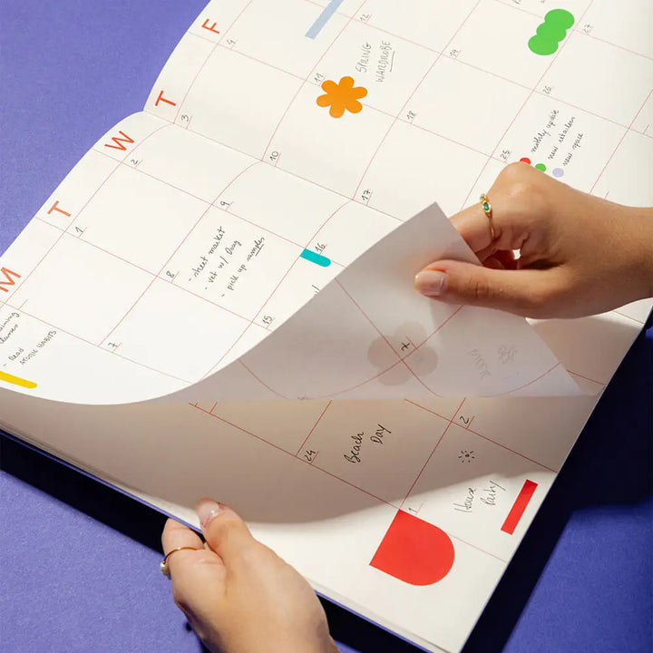 Undated Weekly/Monthly Planner