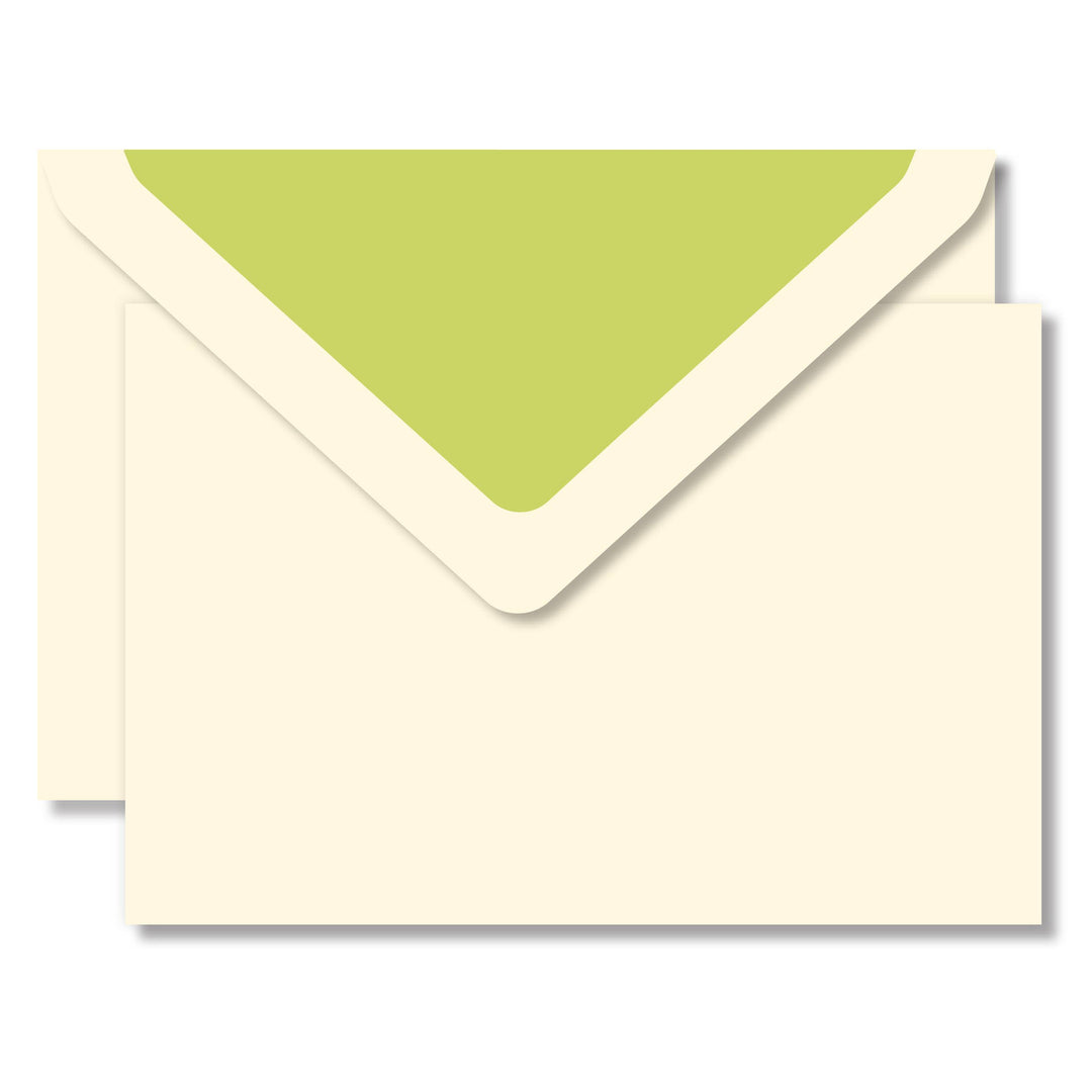 Note Cards with Tissue-Lined Envelopes