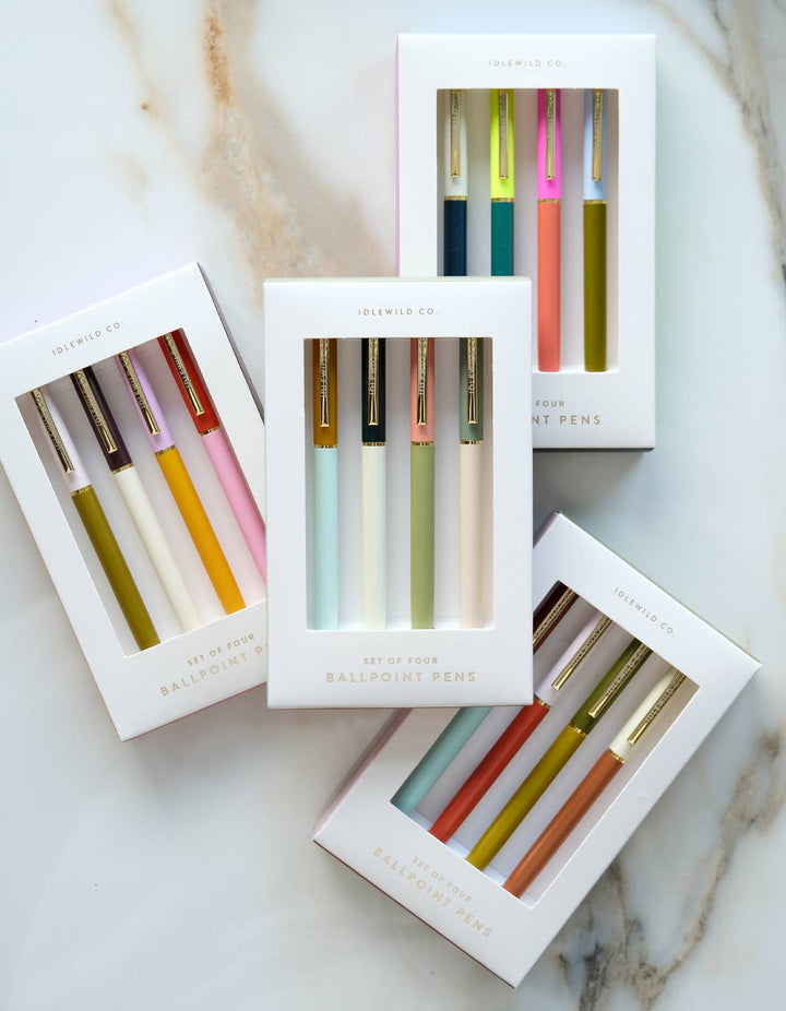 City Pallet Pens, Set of Four