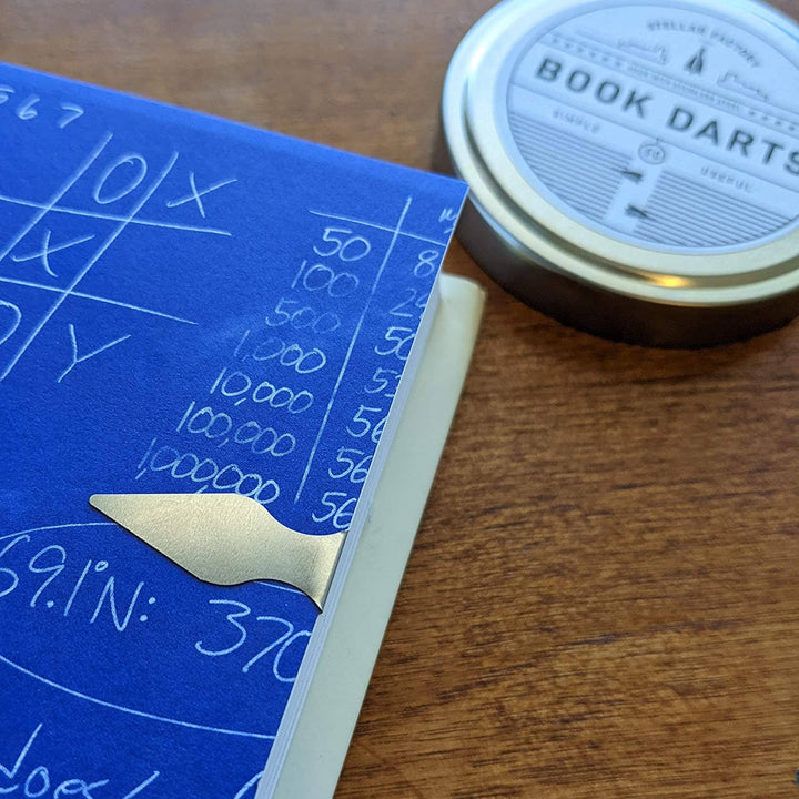 Book Darts: Stainless Steel Mini Bookmarks
