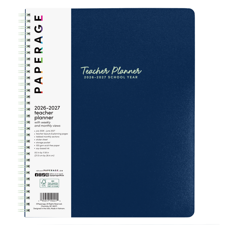 2026 - 2027 Teacher Planner