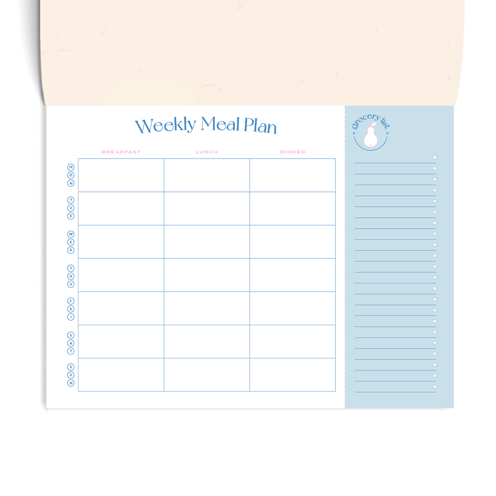 On the Menu: Weekly Meal Planner &amp; Grocery List