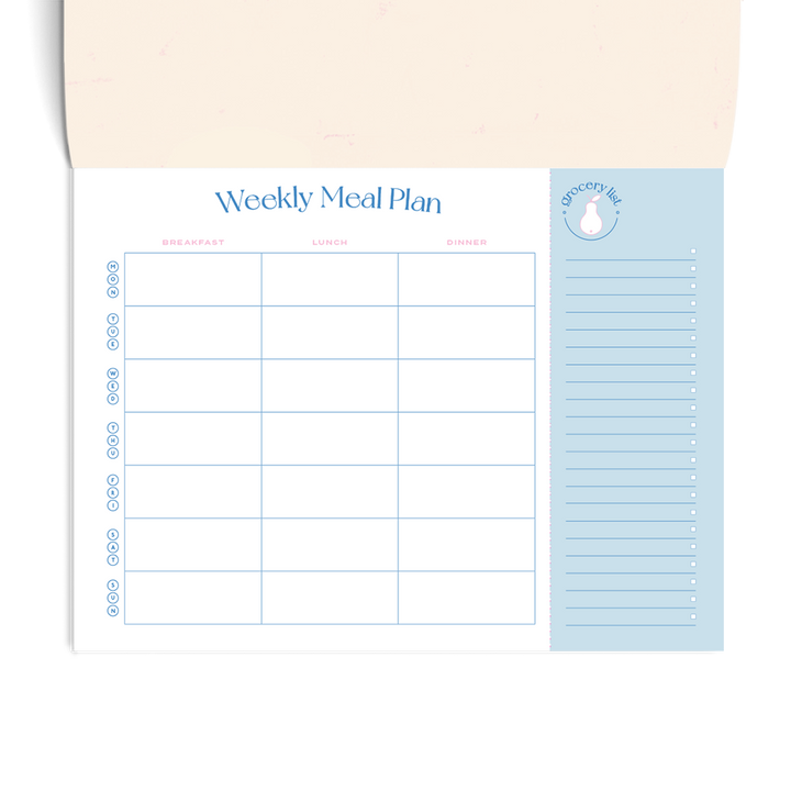 On the Menu: Weekly Meal Planner &amp; Grocery List
