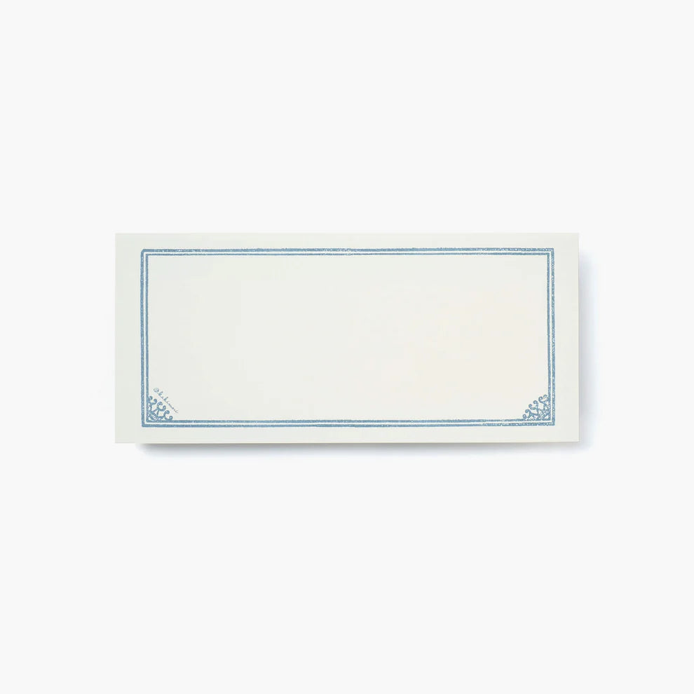 Japanese Blue Notecard and Envelope Set