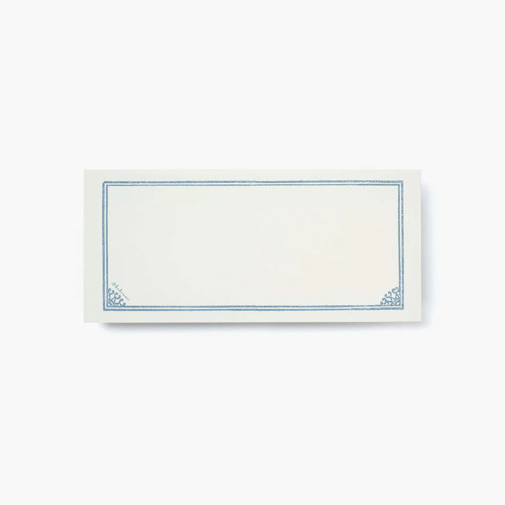 Japanese Blue Notecard and Envelope Set