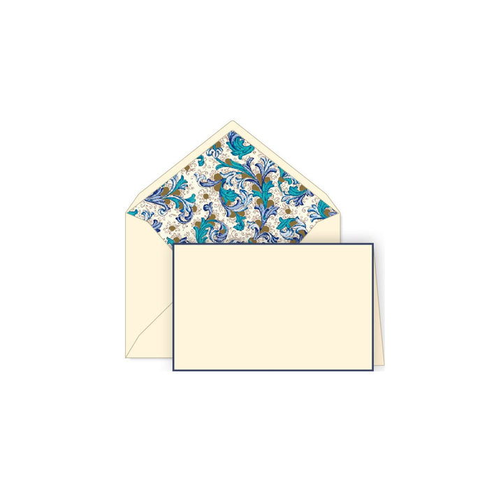 Bordered Folded Cards Letter Set