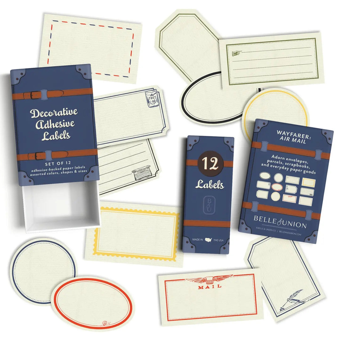 Decorative Paper Adhesive Labels