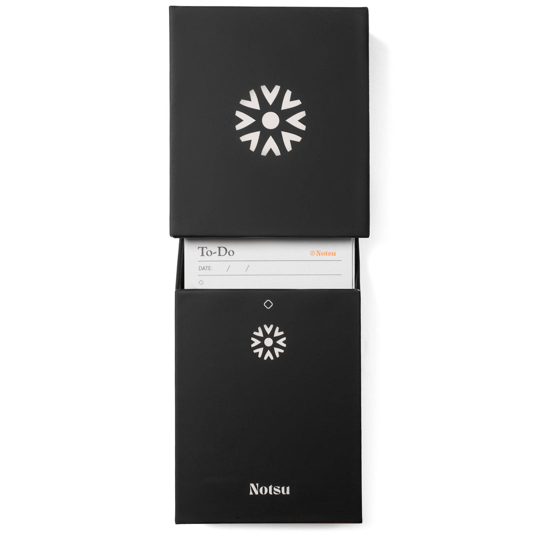 Centre Rise To-Do List Stand & Box Set – 50 cards