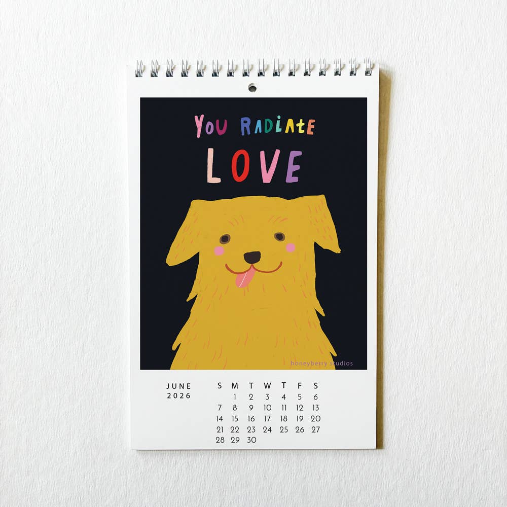 2026 Bloom in Your Own Time Wall Calendar