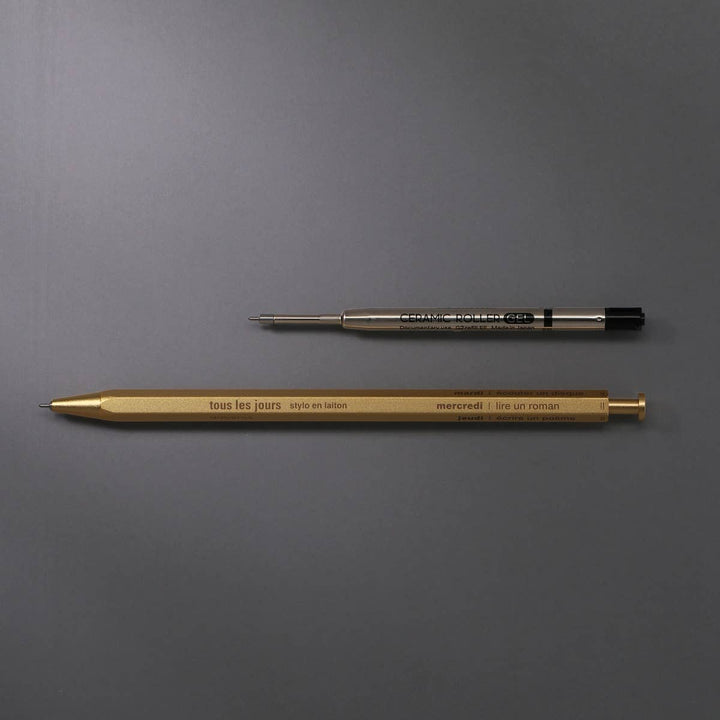 Gel Brass Ballpoint Pen