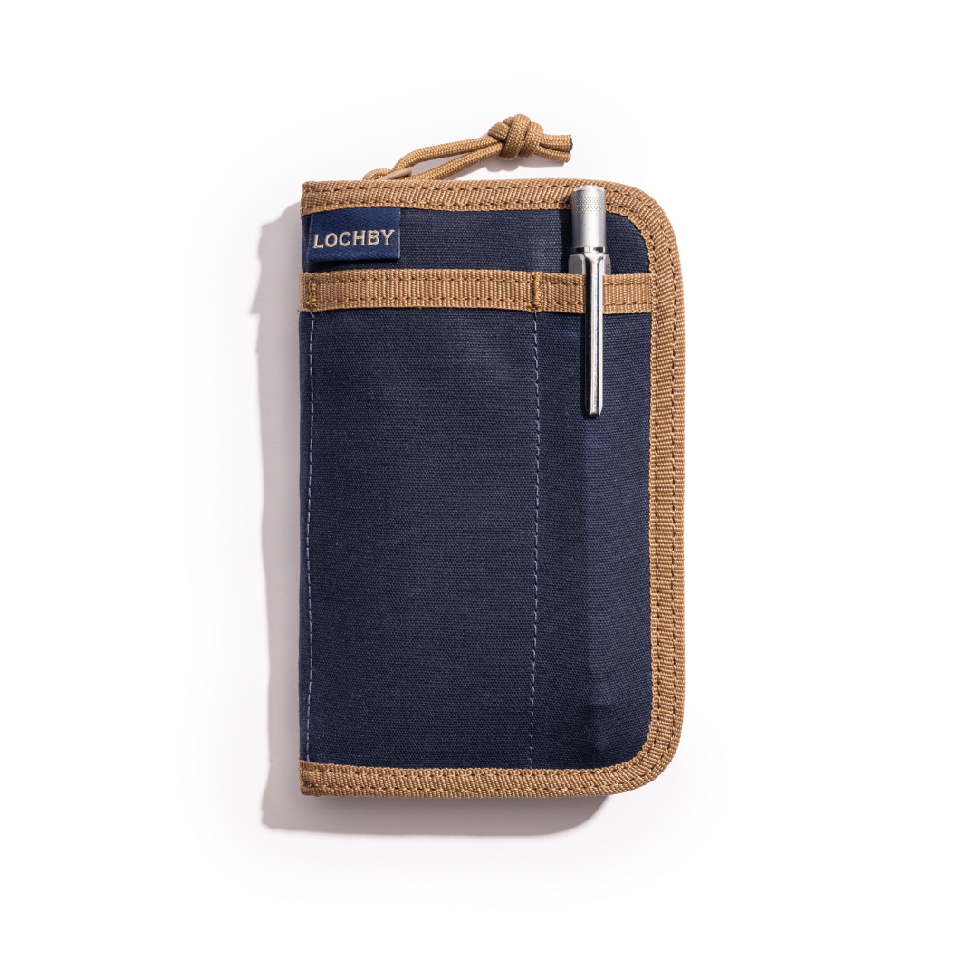 Waxed Canvas Pocket Journal
