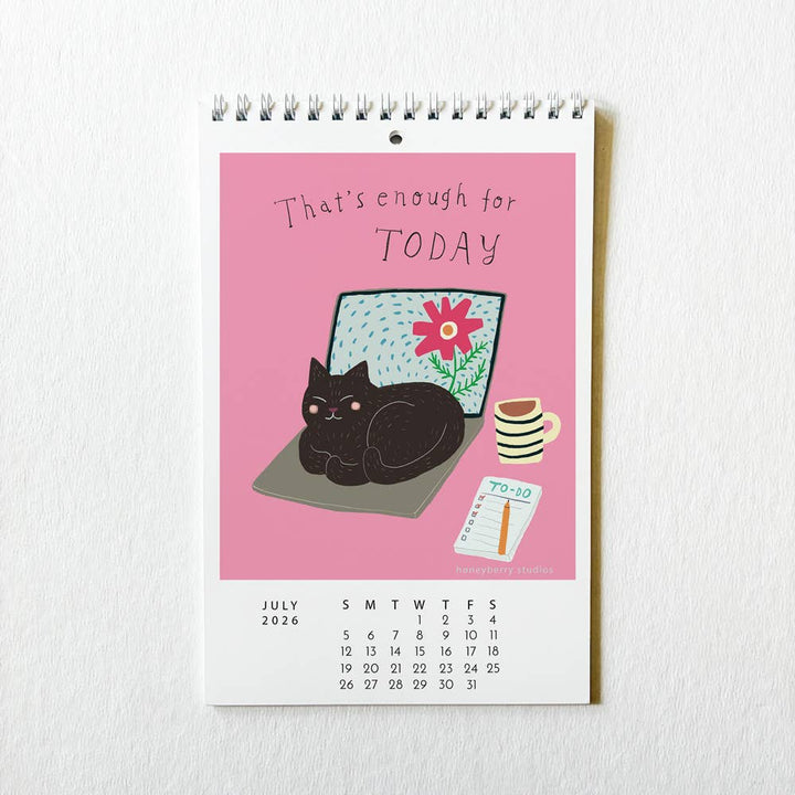 2026 Bloom in Your Own Time Wall Calendar