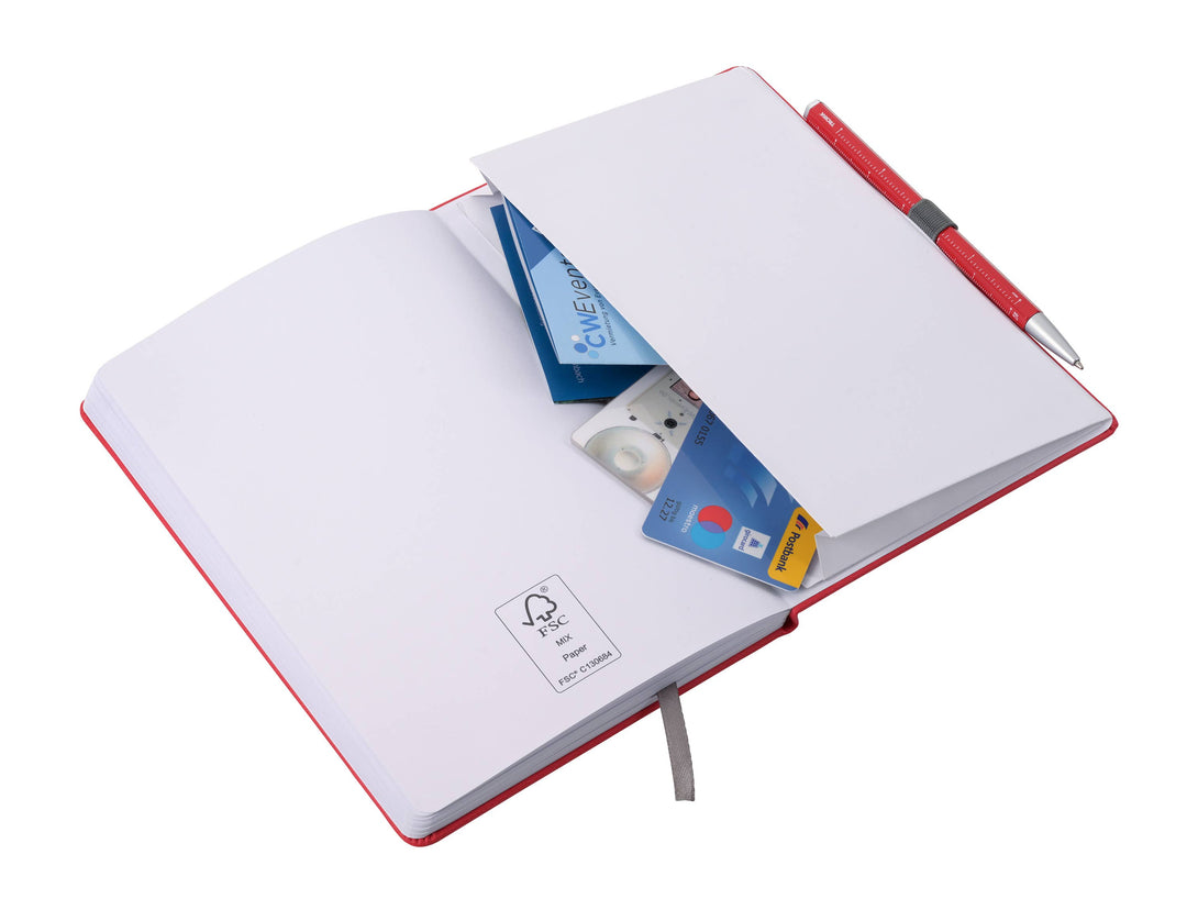Slimpad A5 Dot Grid Hard Cover Notebook w/ Ballpoint