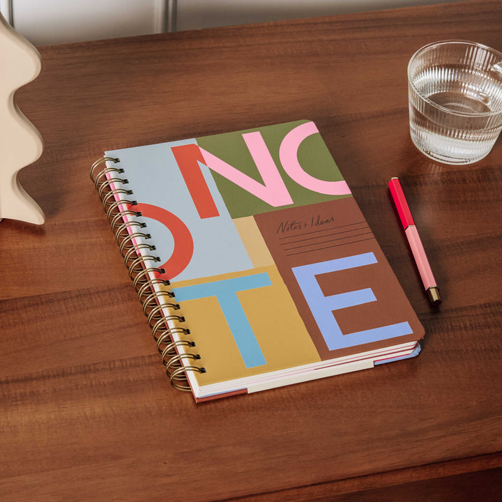 Hardcover Spiral Notebook