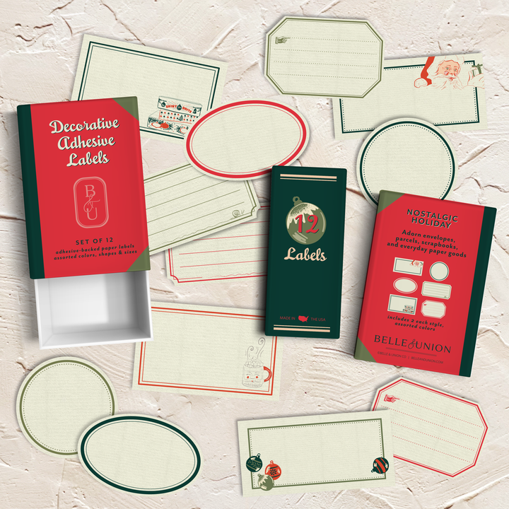 Decorative Paper Adhesive Labels